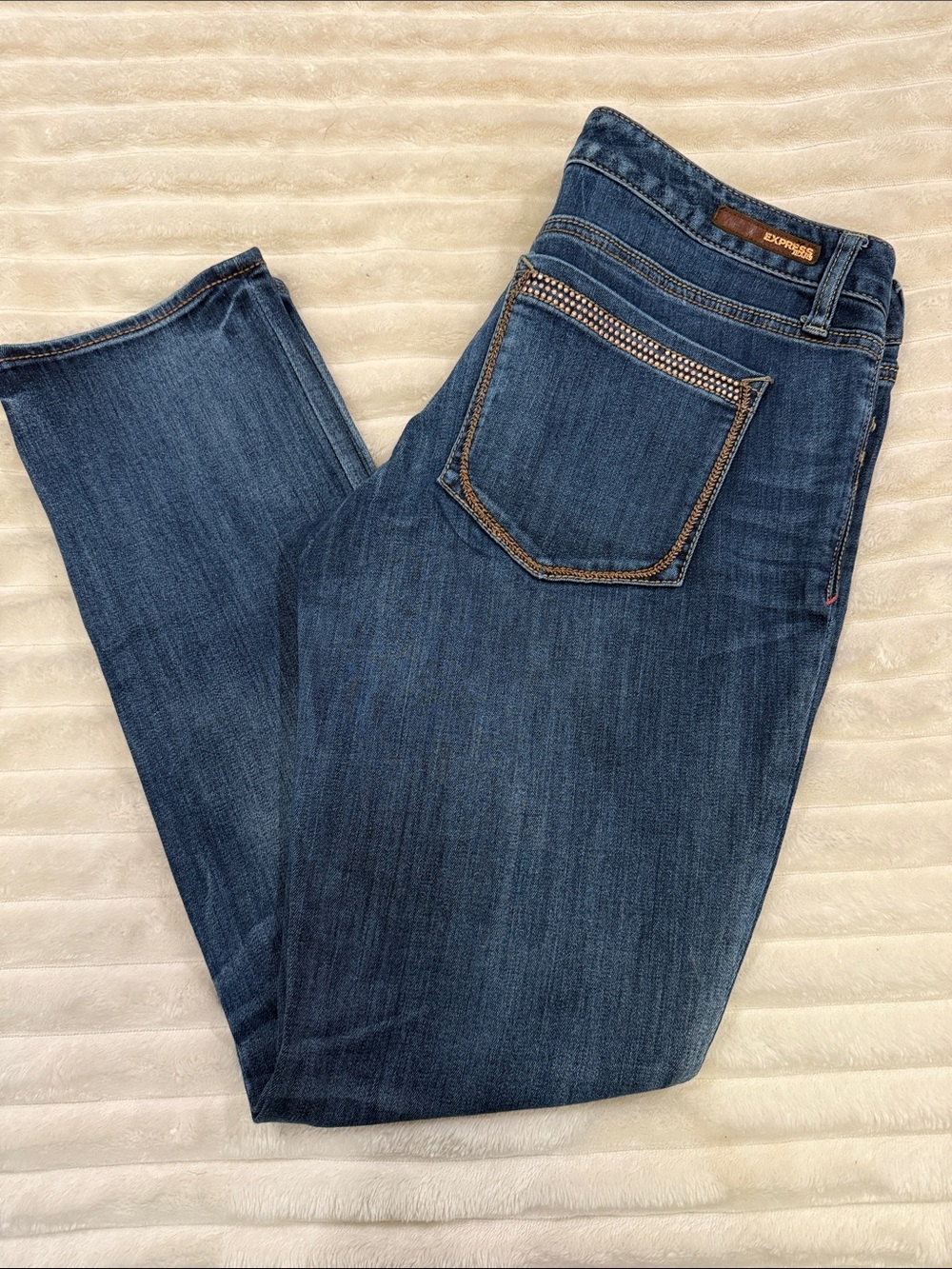 Express low rise ankle skinny Jean 12